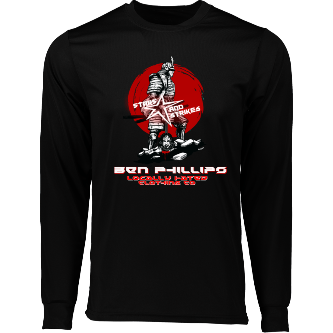 Ben Phillips Long Sleeve Moisture-Wicking Tee