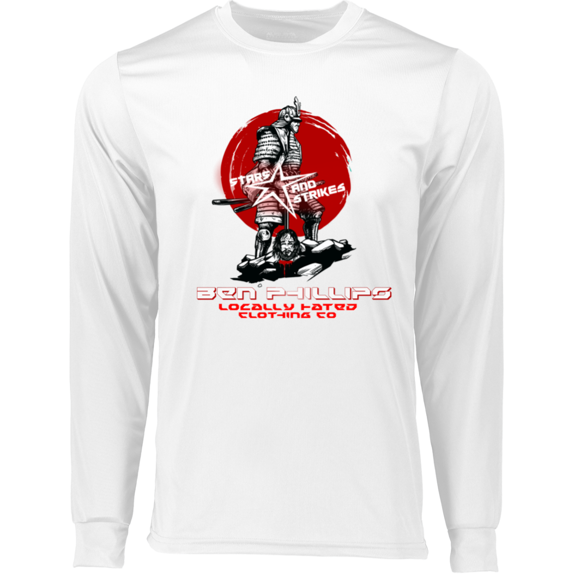 Ben Phillips Long Sleeve Moisture-Wicking Tee