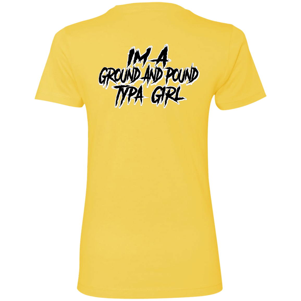 Ground And Pound Type Girl Shirt