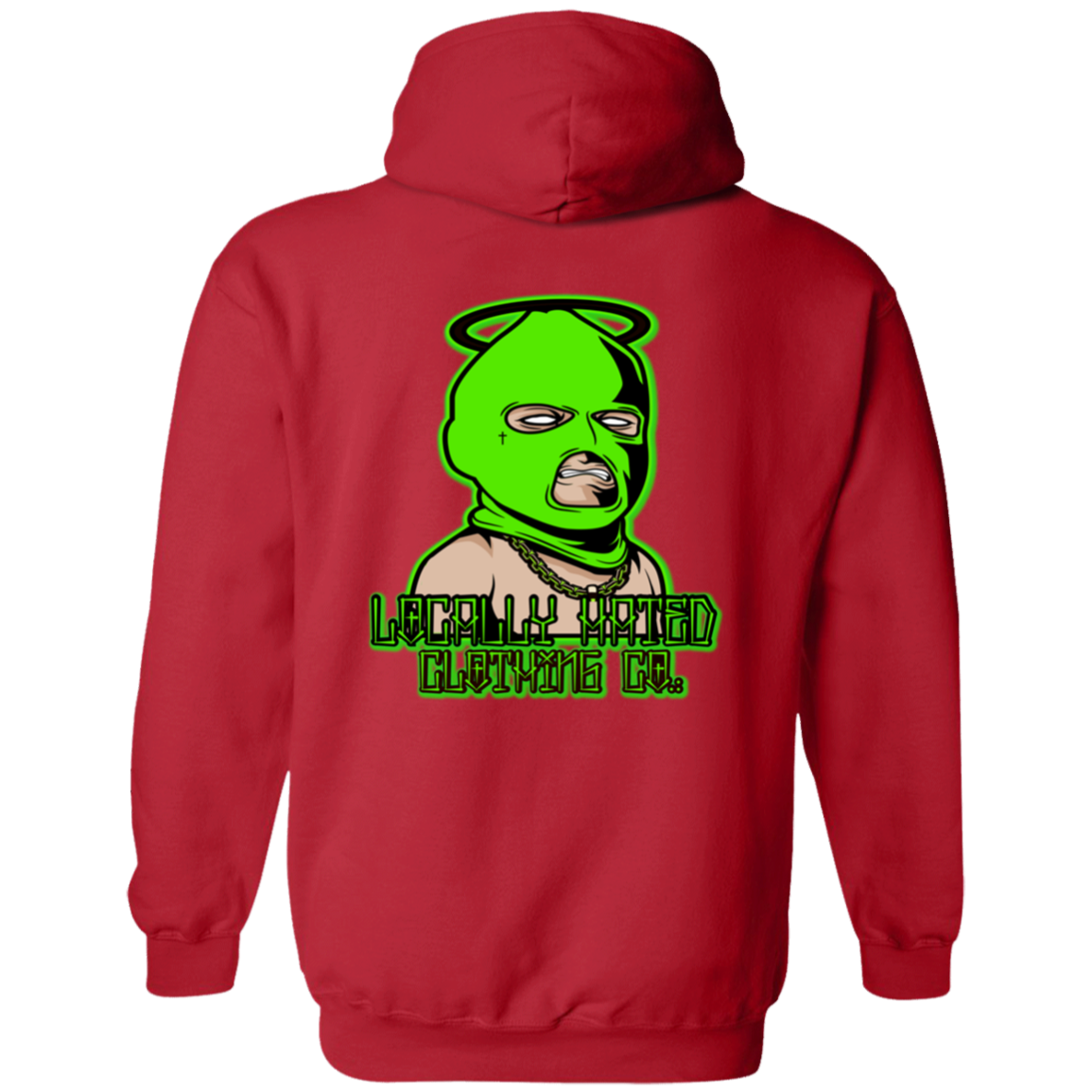 Angel Ski Mask Pullover Hoodie