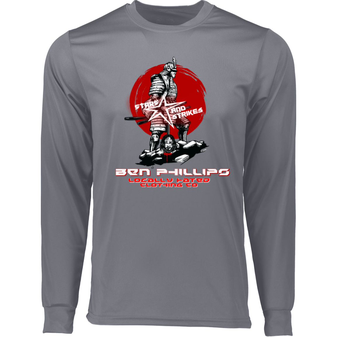 Ben Phillips Long Sleeve Moisture-Wicking Tee